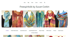 Desktop Screenshot of freespiritsilk.com